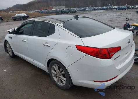 2013 Kia Optima Ex z USA, uszkodzony, nr VIN 5XXGN4A7XDG195130